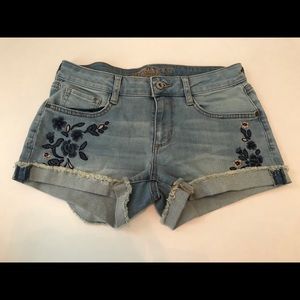 Floral detail shorts